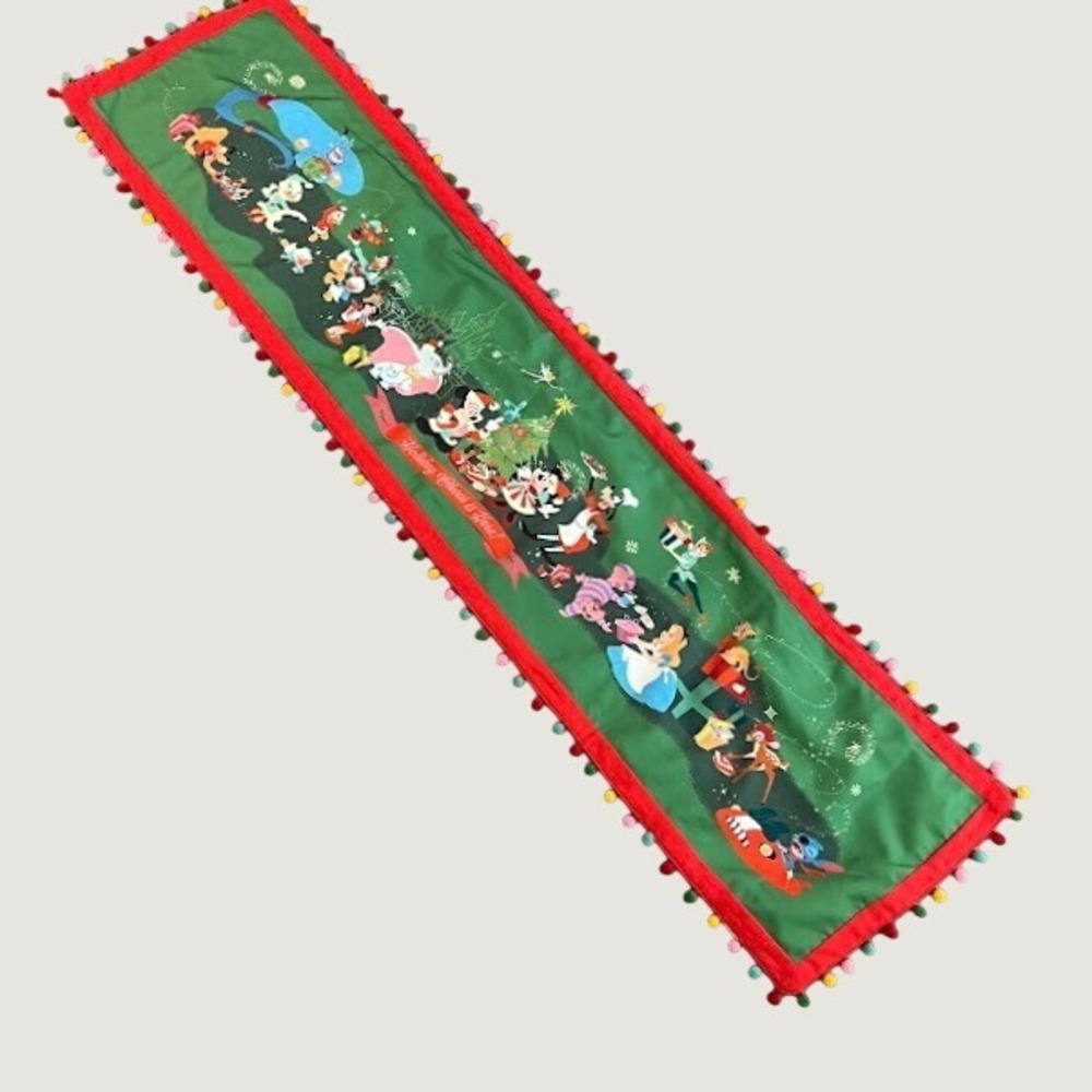 Disney Mickey Mouse and Friends Reversible Christmas Table Runner